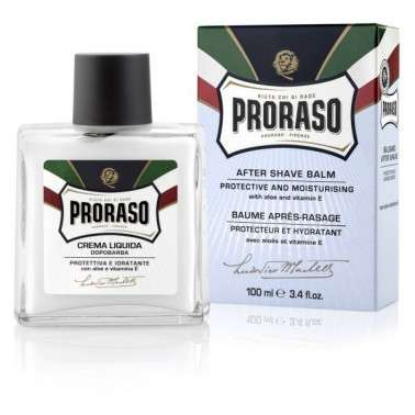 CREAM BALSAMO PRORASO APÓS AFEITAR COM ALOE E VITAMINA E de 100 ml.