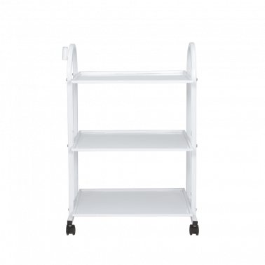 Carrito de estetica 3 estantes - metálico
