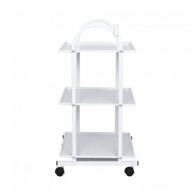 Carrito de estetica 3 estantes - metálico