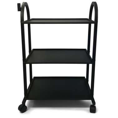 Carrito de estetica 3 estantes - metálico