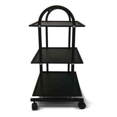 Carrito de estetica 3 estantes - metálico