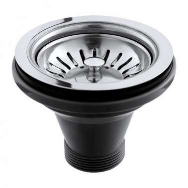 Poza lavacabezas Piramida ceramica blanca