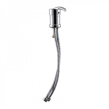 Poza lavacabezas Piramida ceramica blanca