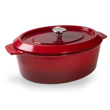 RUSTIDORA WOLL IRON HIERRO FUNDIDO ROJA 3426CI DE 34 X 26 cm.