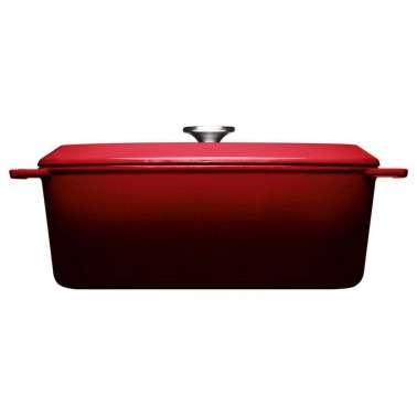 RUSTIDORA WOLL IRON HIERRO FUNDIDO ROJA 3426CI DE 34 X 26 cm.