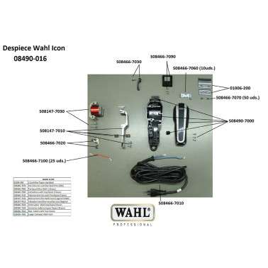 Recambios Wahl Icon - Repuestos Wahl Icon