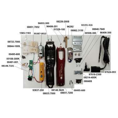 repuestos - recambios originales wahl magic clip cordless V4