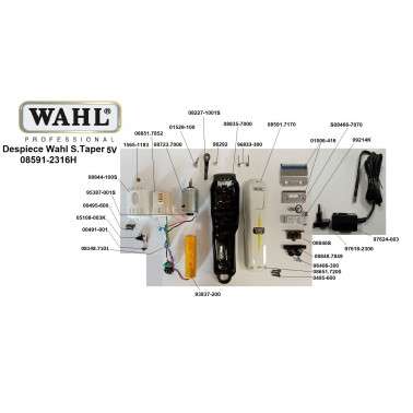 recambios.piezas repuesto wahl super taper V5