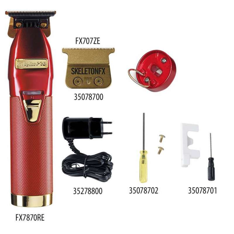 BABYLISS SKELETON FX ROJA