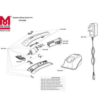 Recambios para Moser GENIO PRO