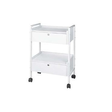 Carrito con 2 estantes y 2 cajones - 1019