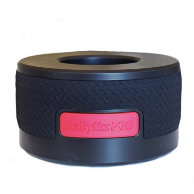 BASE DE CARGA para máquinas BABYLISS BOOST+ en color rojo y negro