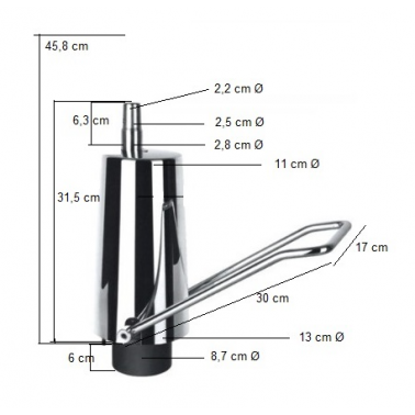 Bomba hidráulica 09 para camillas
