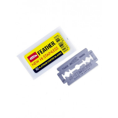PACOTE DE 10 LÂMINAS FEATHER