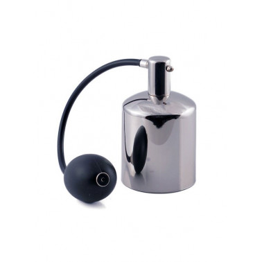 PULVERIZADOR DE METAL INOXIDÁVEL DE BARBEIRO COM BORRACHA