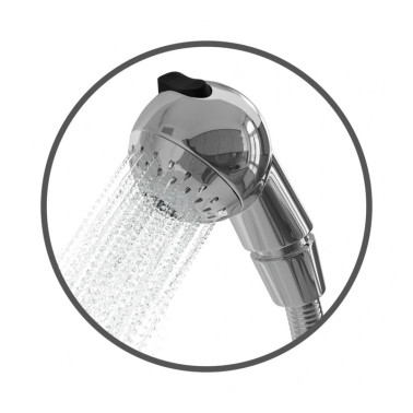 Pica lavacabezas Pirámide cerámica blanca