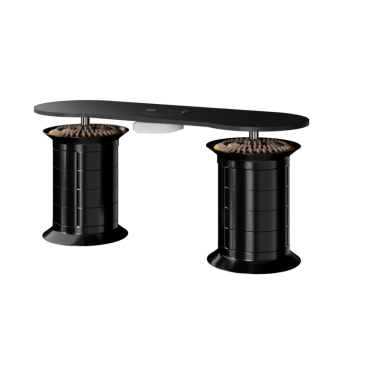 Mesa manicura profesional Elite Grande Plus Negro