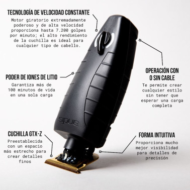 MAQUINA ANDIS GTX-EXO TRIMMER