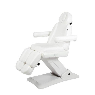 MEDIAL - SILLÓN DE PODOLOGÍA ELÉCTRICO BLANCO DE 3 MOTORES