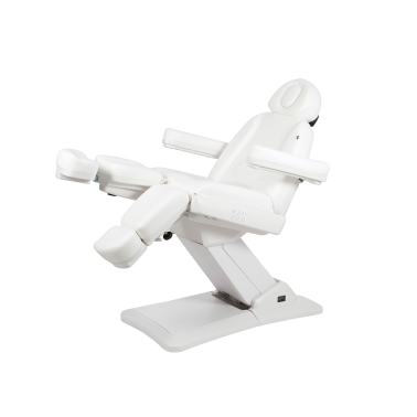 MEDIAL - SILLÓN DE PODOLOGÍA ELÉCTRICO BLANCO DE 3 MOTORES