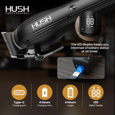 MAQUINA DE CORTE HUSH PROFESSIONAL C2